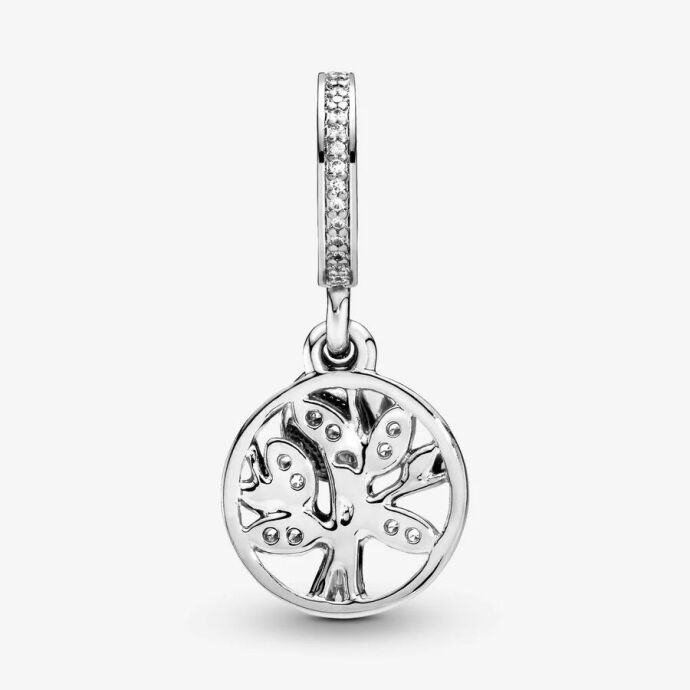 Aile Ağacı Sallantılı Charm 791728CZ - 2