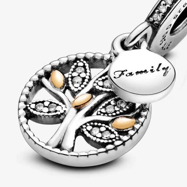 Aile Ağacı Sallantılı Charm 791728CZ - 4