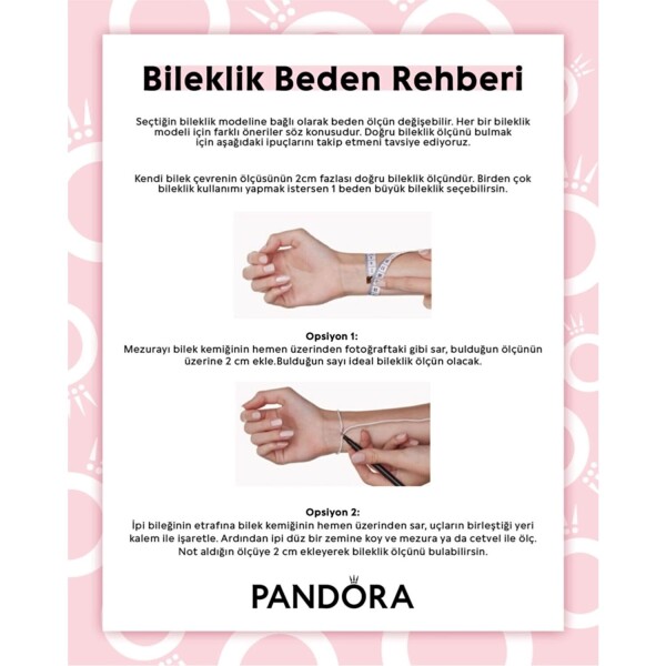 Pandora 598827C01 17cm-Moments Aile Ağacı Kalp Klipsli Bileklik - 5