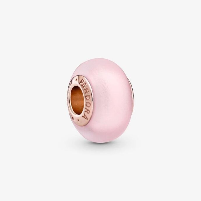 Pandora 789421C00 - Mat Pembe Murano Cam Charm - 1