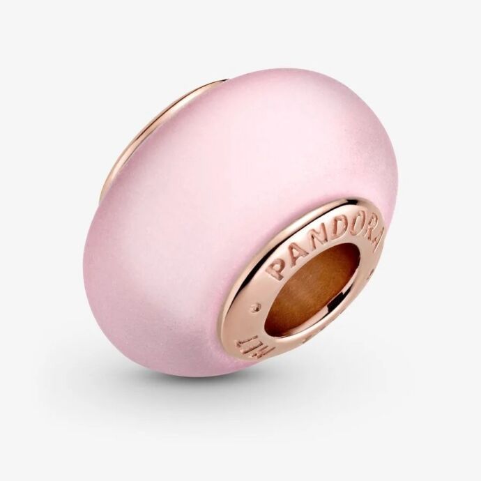 Pandora 789421C00 - Mat Pembe Murano Cam Charm - 2