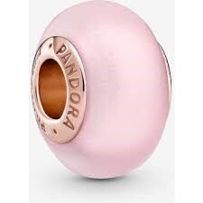 Pandora 789421C00 - Mat Pembe Murano Cam Charm - 5