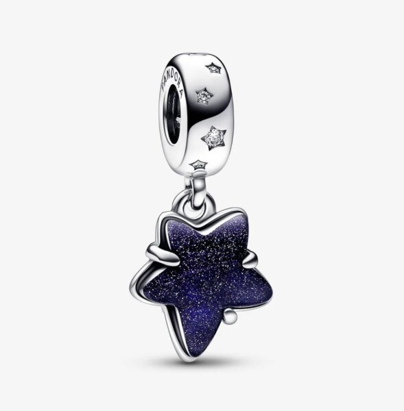 Pandora 792368C01 - Galaksi Yıldız Murano Sallantılı Charm - 1