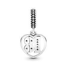 Pandora 797262CZ - 18 Yıllık Aşk Charm - 4