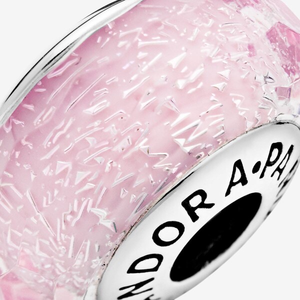 Pandora Pembe Parlak Murano Cam Charm 791650 - 4