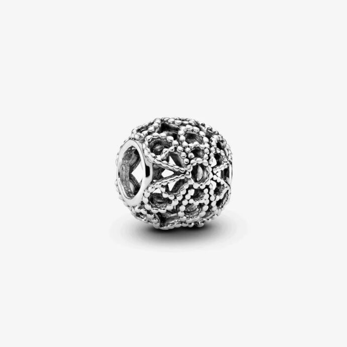 Pandora Kafes İşi Gül Charm 791282 - 1