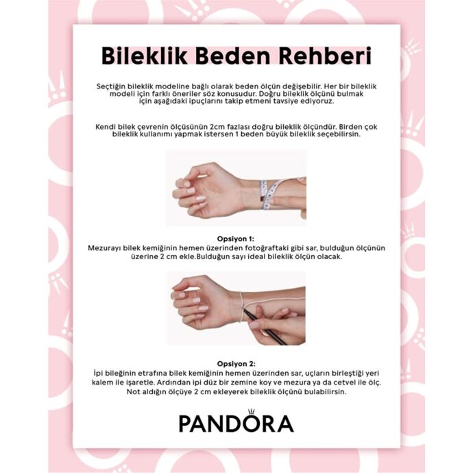 Pandora Moments Aile Ağacı Kalp Klipsli Bileklik 598827C01-16 cm - 5