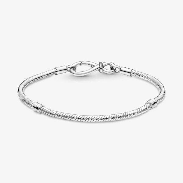 Pandora Moments Sonsuzluk Düğümü Zincir Bileklik 590792C00-17cm - 3